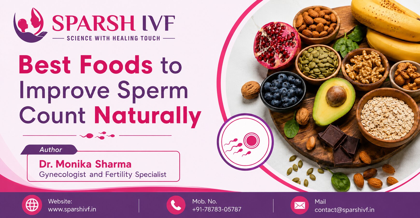 Foods to Improve Sperm Count Naturally